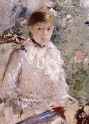 Berthe Morisot The Woman near the window oil painting artist